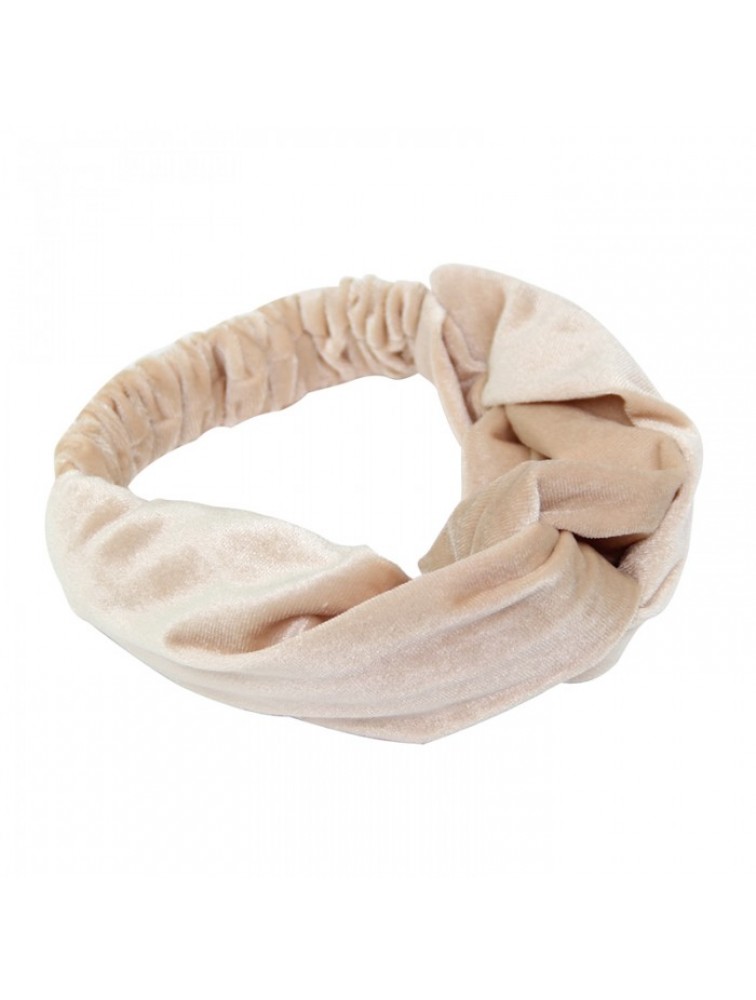 SHE CLOTHES Headband Sweet Velvet Nude